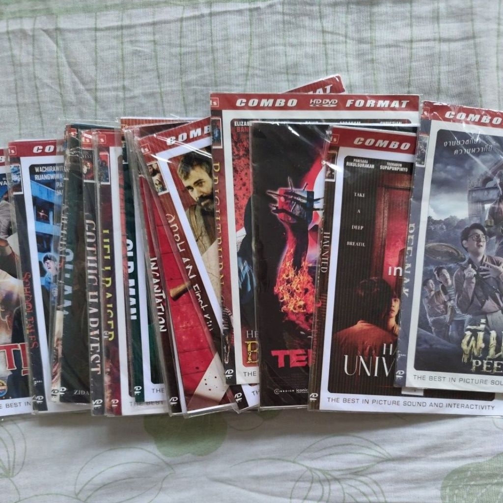 kaset DVD bundling Horror preloved