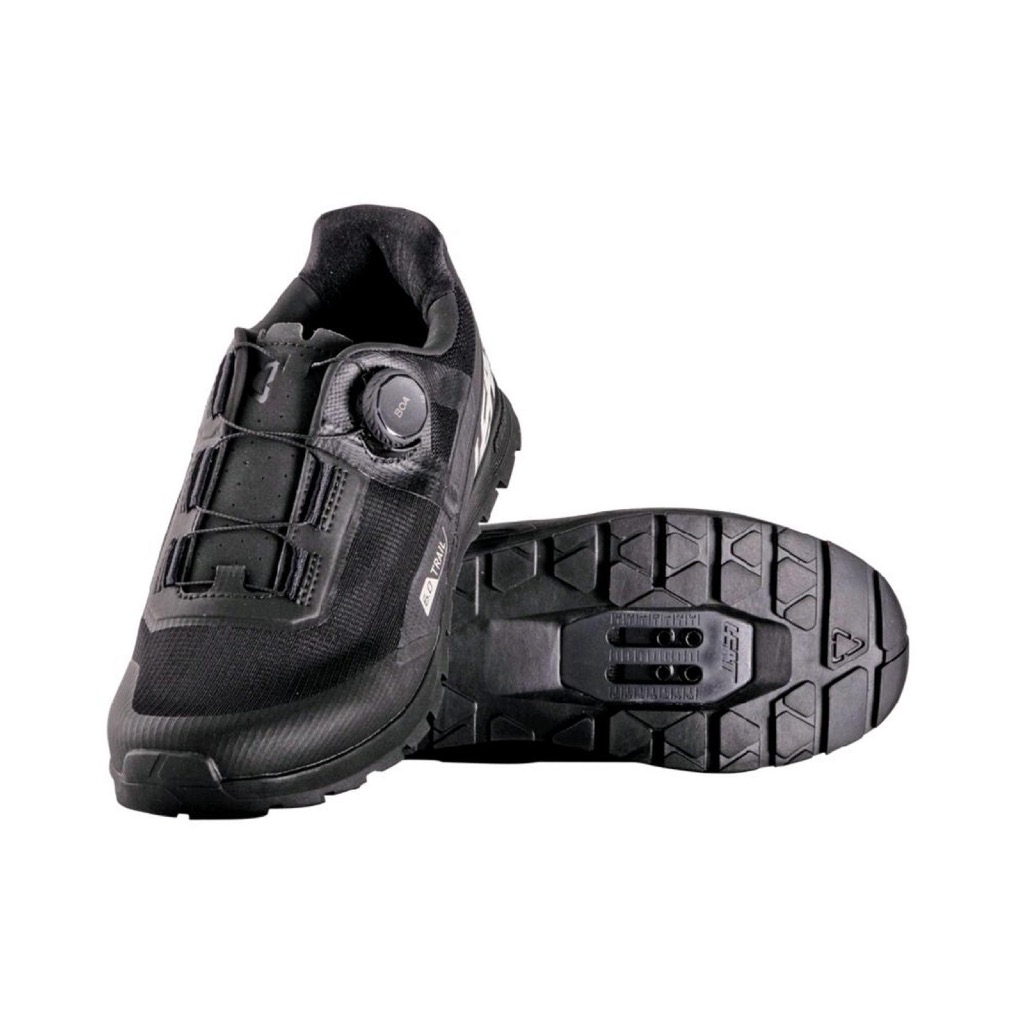 Shoes Leatt MTB Pro Clip 6.0 Boa Black Sepatu Leatt MTB Downhill ProClip 6.0 Hitam Original