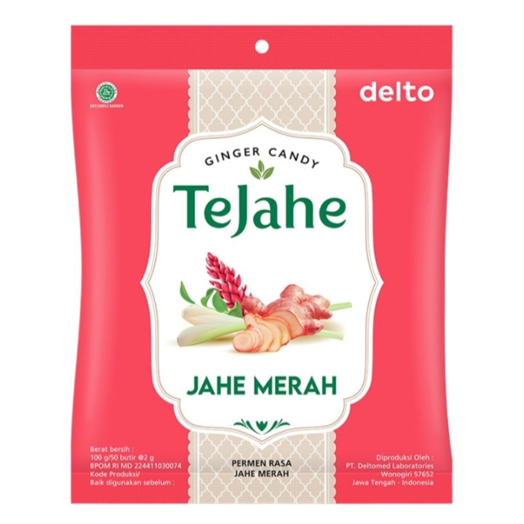 TeJahe Permen Jahe Merah 100 g