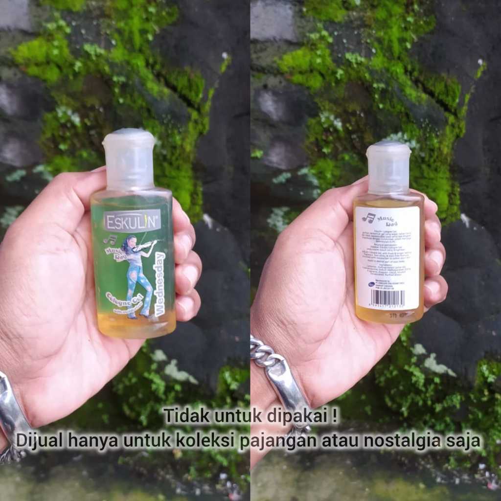 [TIDAK UNTUK DIPAKAI] HANYA UNTUK PAJANGAN SAJA KOLEKSI PRODUK JADUL ESKULIN TAHUN 2003