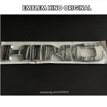 EMBLEM HINO CHROME EMBLEM HINO 500 ORIGINAL