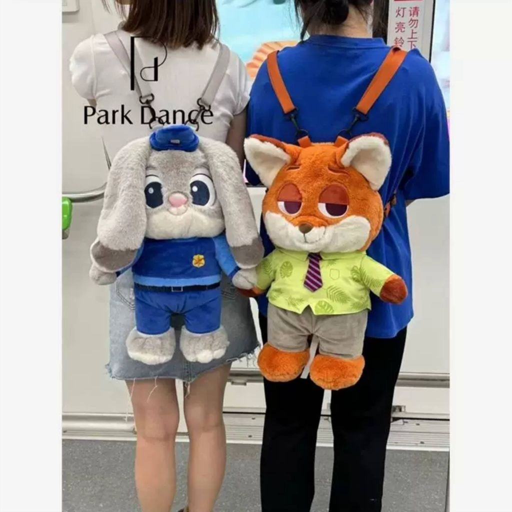 Tas Ransel Boneka 1 Badan Full Body Zootopia Bagpack