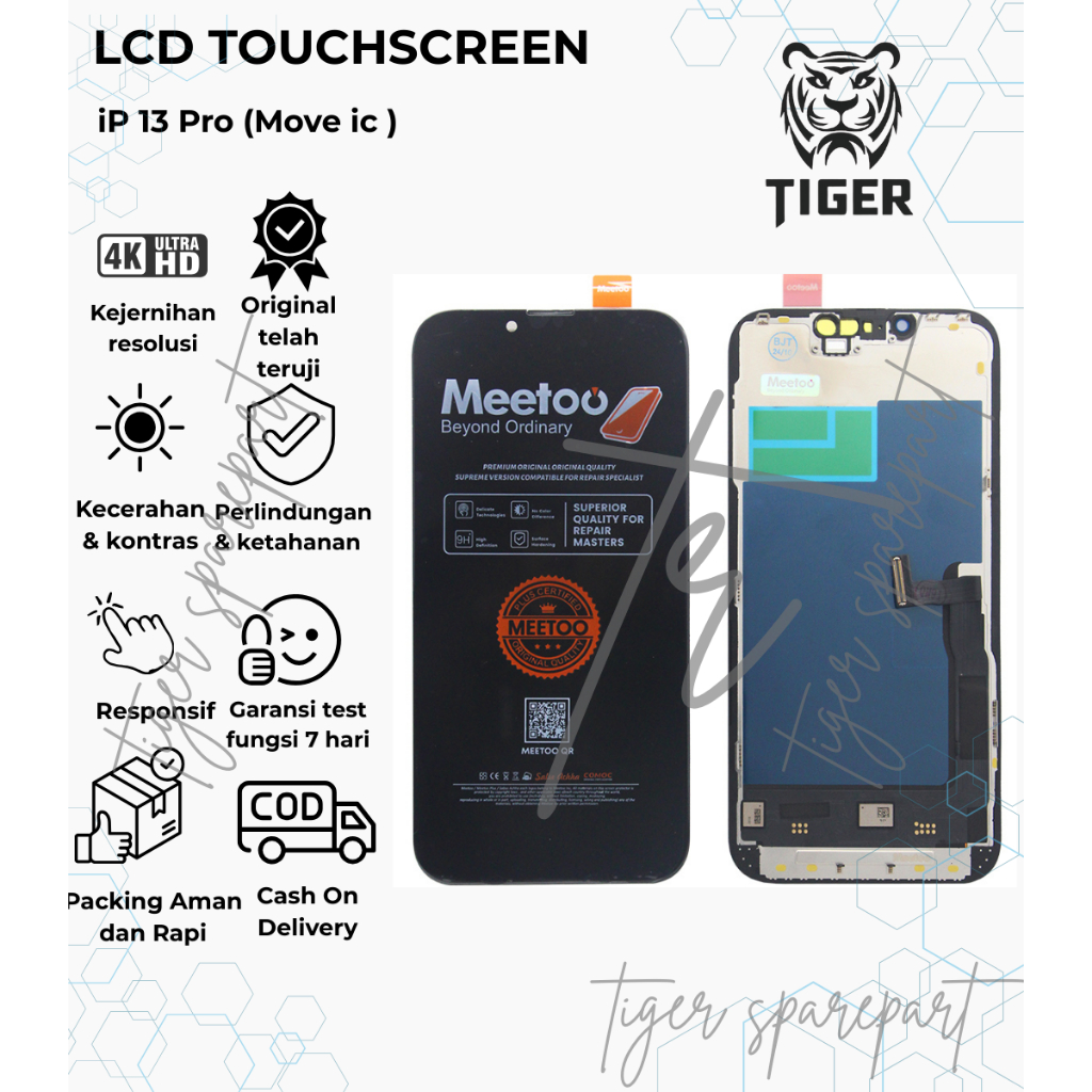 LCD IPHONE 13 PRO - LCD TOUCHSCREEN IPHONE 13 PRO FULLSET