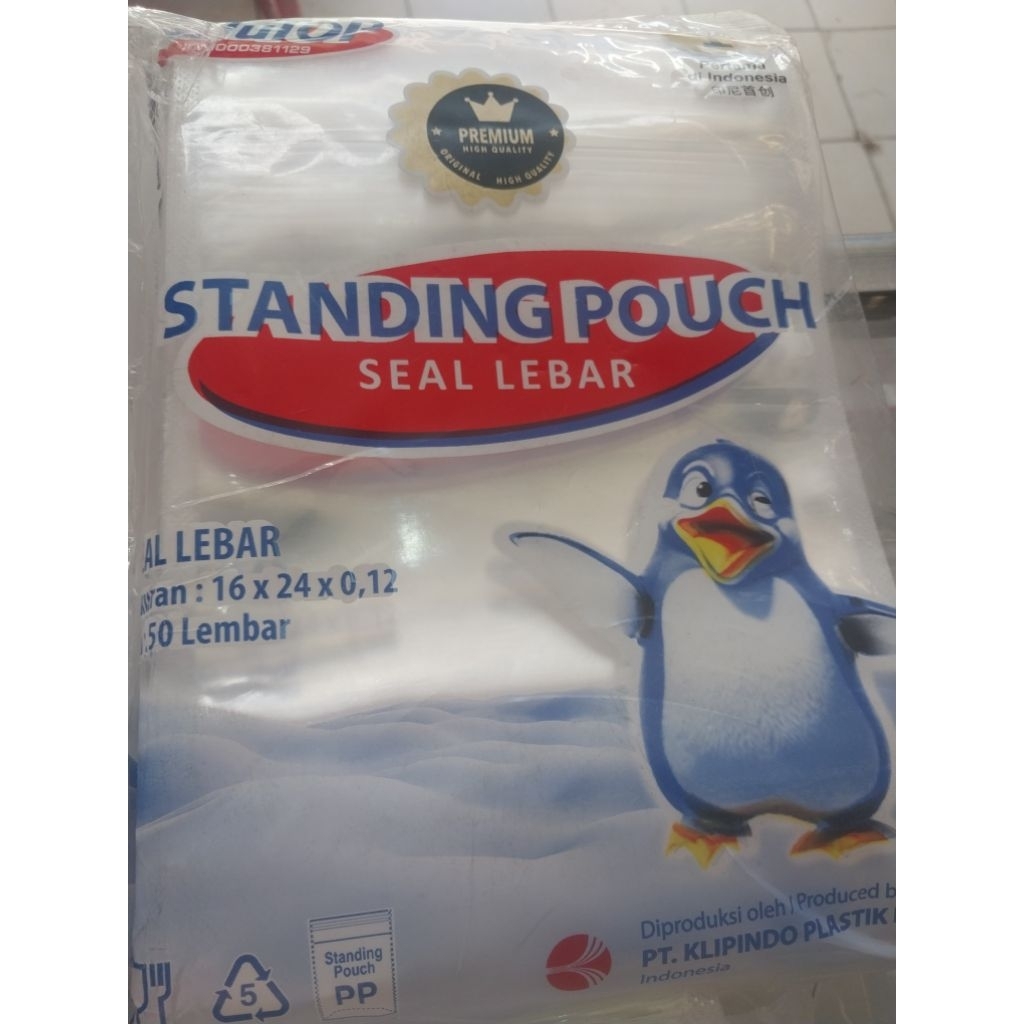 standing pouch 16x24