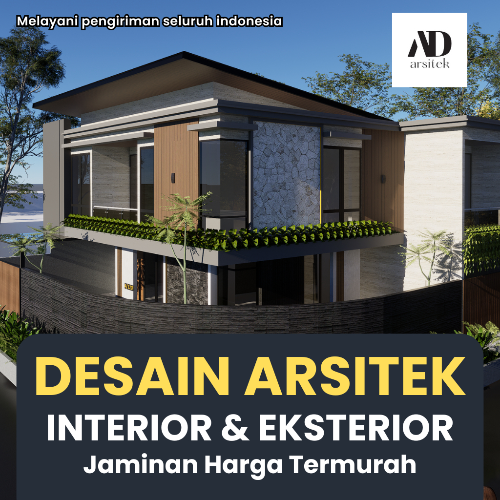 JASA DESAIN RUMAH, CAFE, RESTO, dll (INCLUDE RAB DAN INTERIOR)