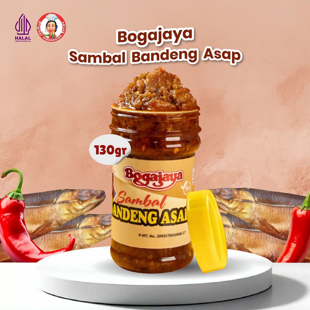 Bogajaya Sambal Bandeng Asap Khas Indonesia Olahan Ikan Segar Dengan Bumbu Tradisional Asli