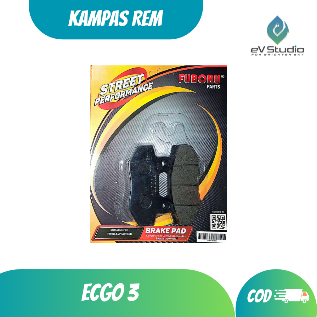 KAMPAS REM DEPAN MOTOR LISTRIK ECGO 3