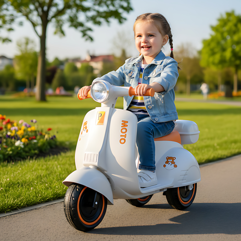 Mainan Anak KT-9199 MOTOR MATIC Mainan Motor Aki Anak 3 Roda Musik LED Aman Berkualitas