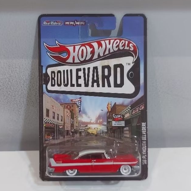 Hot Wheels BOULEVARD '58 PLYMOUTH BELVEDERE