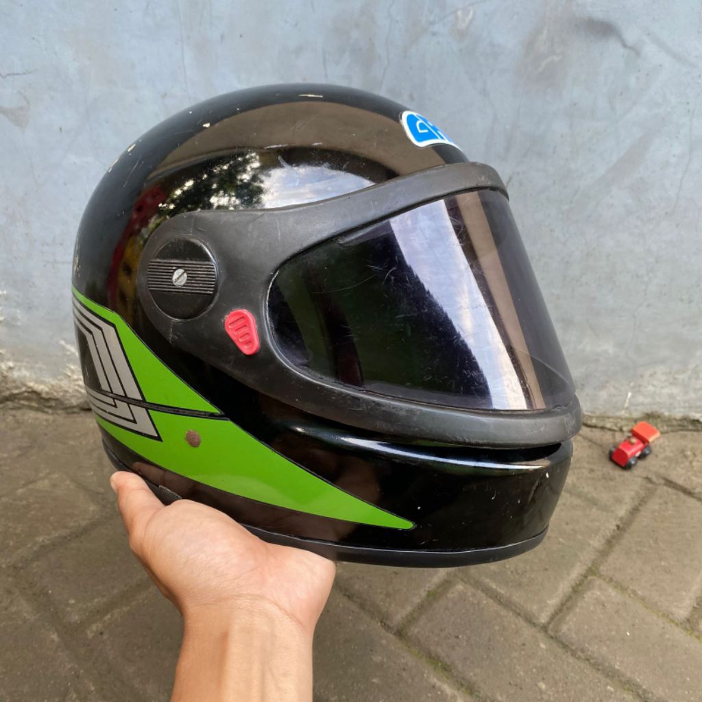 helm full face gag vintage helm teropong dmi gag original vintage