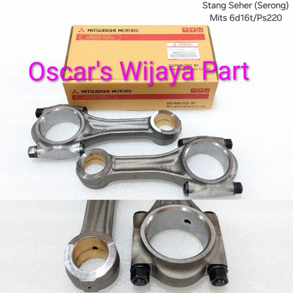 STANG SEHER SERONG PS220 /6D16T /FUSO GENJO /CONROD MOBIL MITSUBISHI PS 220 /FUSO GENJO 6D16T ORIGIN