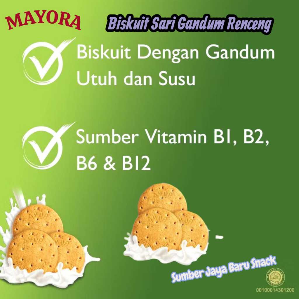 Sari Gandum RENCENG | Isi 10 Bungkus