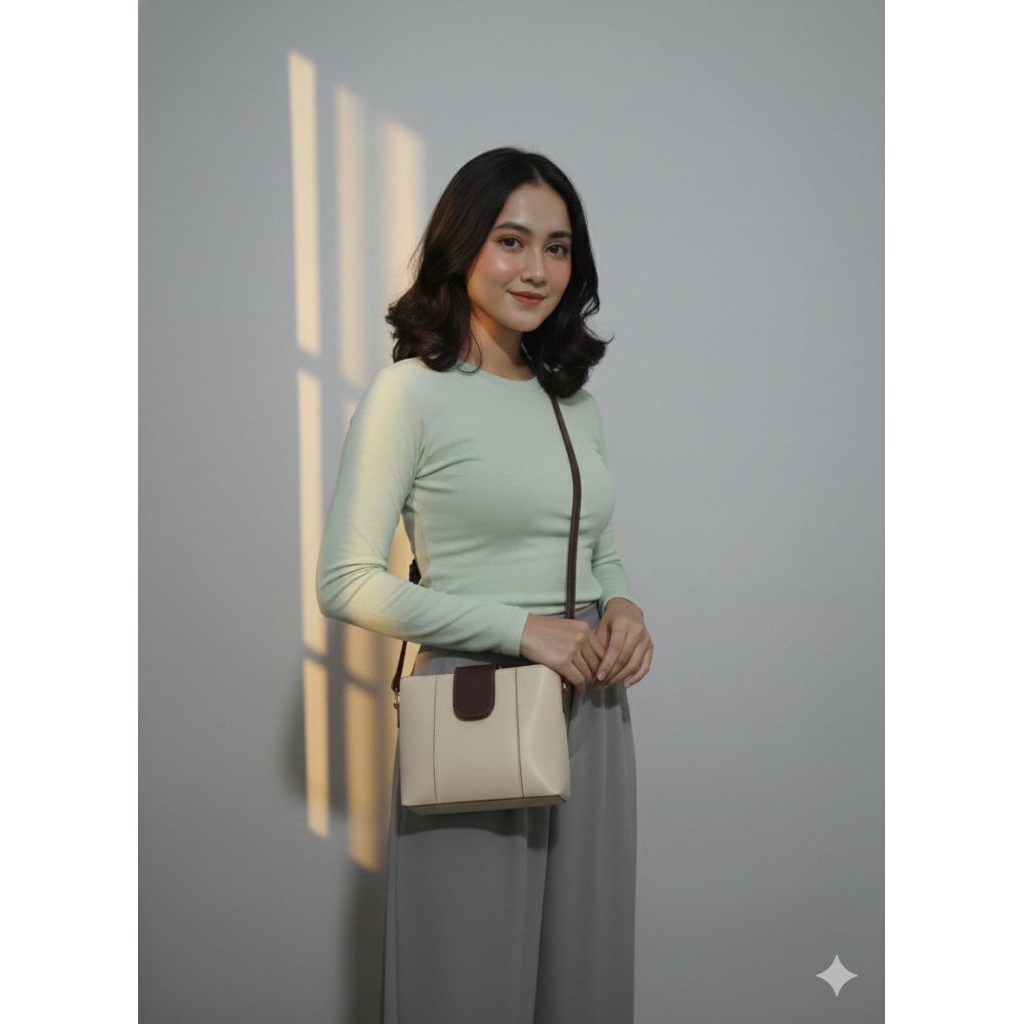 SlingBag/Tas Selempang wanita | Tas Harian Kerja Dan Fashion | Tas Awet Bahan Tebal Kulit PU | Tas 2