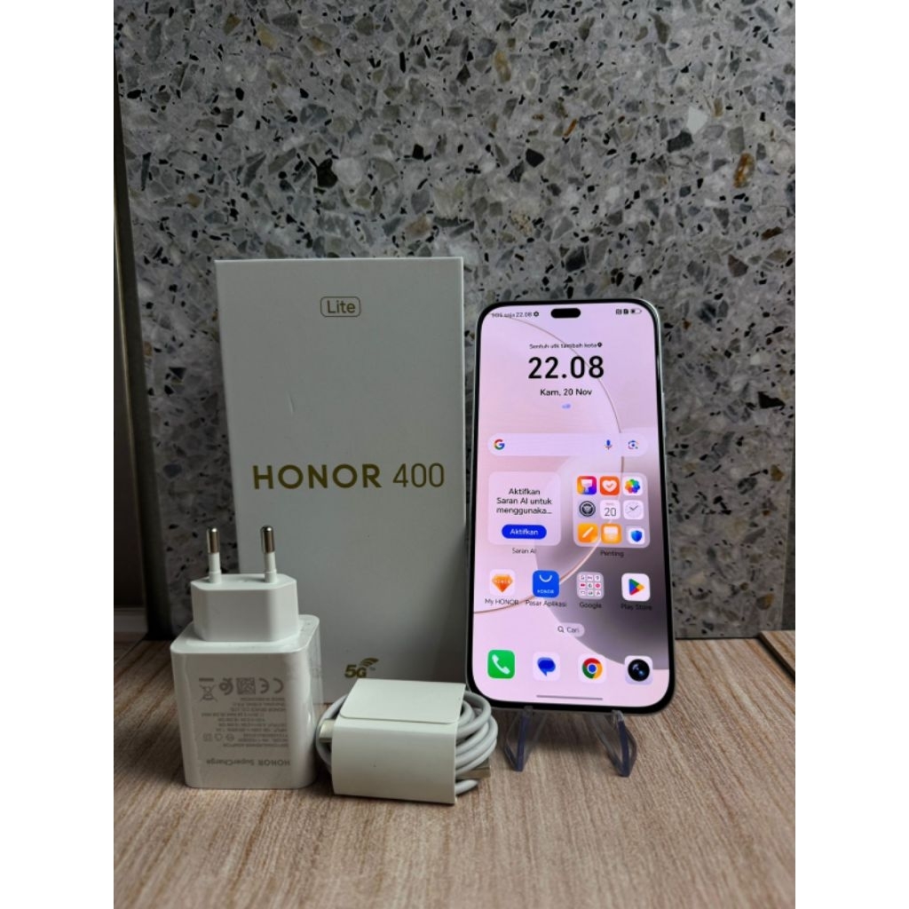 Huawei Honor 400 Lite 5G 8/256GB - Second - Like New - Resmi Indonesia