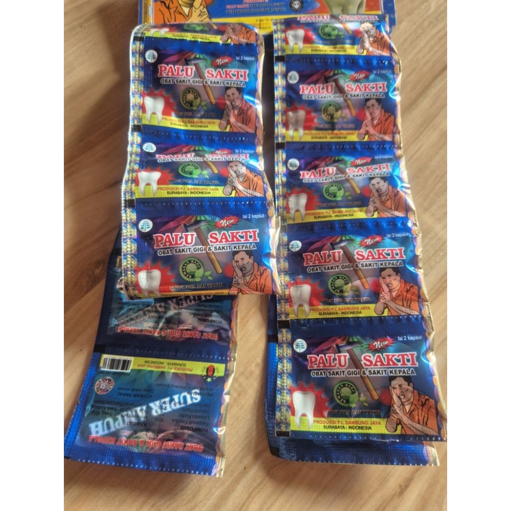 Palu sakti (sakit gigi) renceng