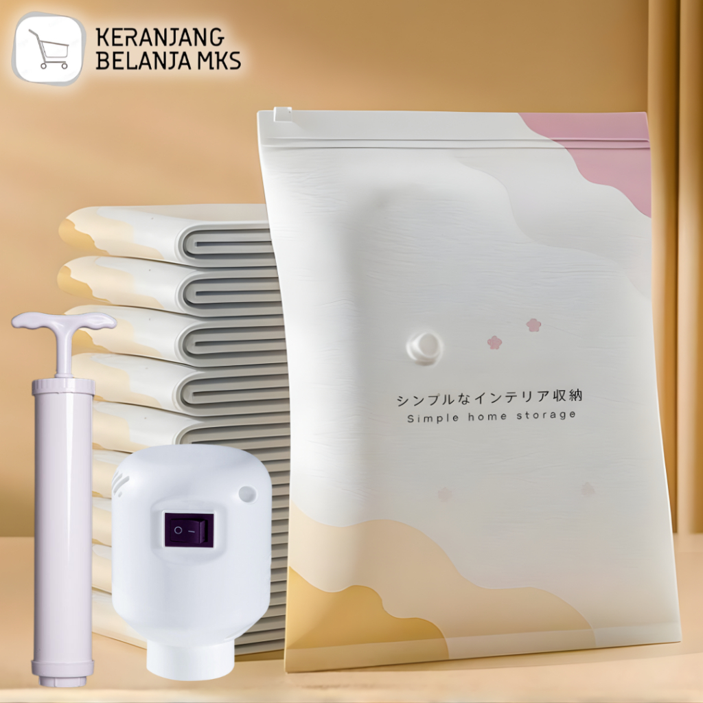 Pompa Plastik Vakum Baju Elektrik / Pompa Vacum Kantong Pakaian Elektrik