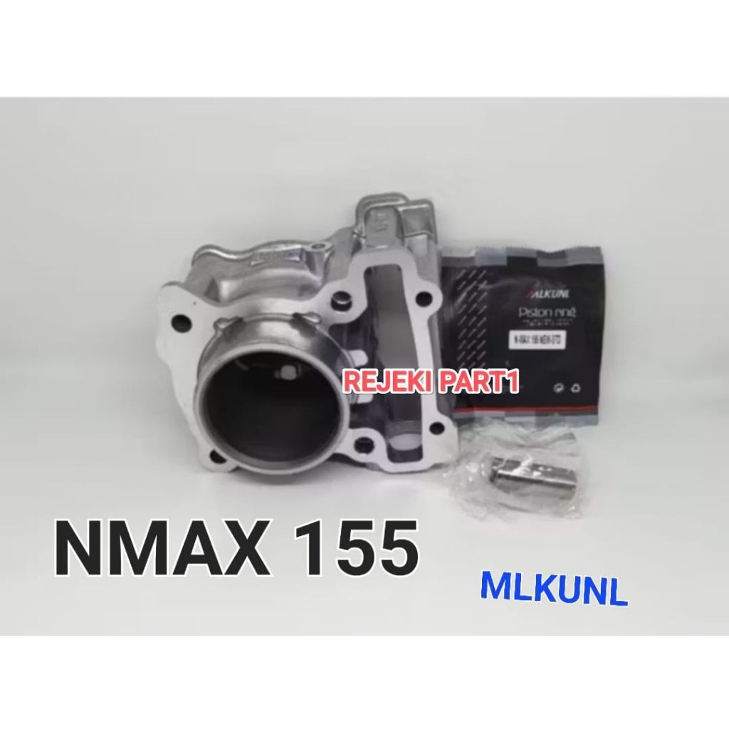 CYLINDER BLOCK BLOK NMAX 155 NEW 2021 SILINDER BLOCK BLOK SEHER KOMPLIT SET (MLKUNL)
