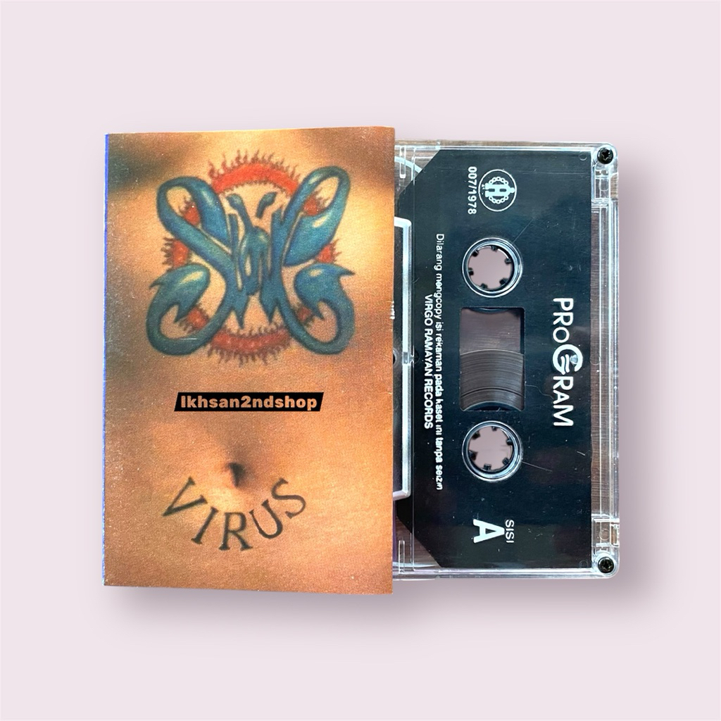 Kaset Pita Slank - Virus Original