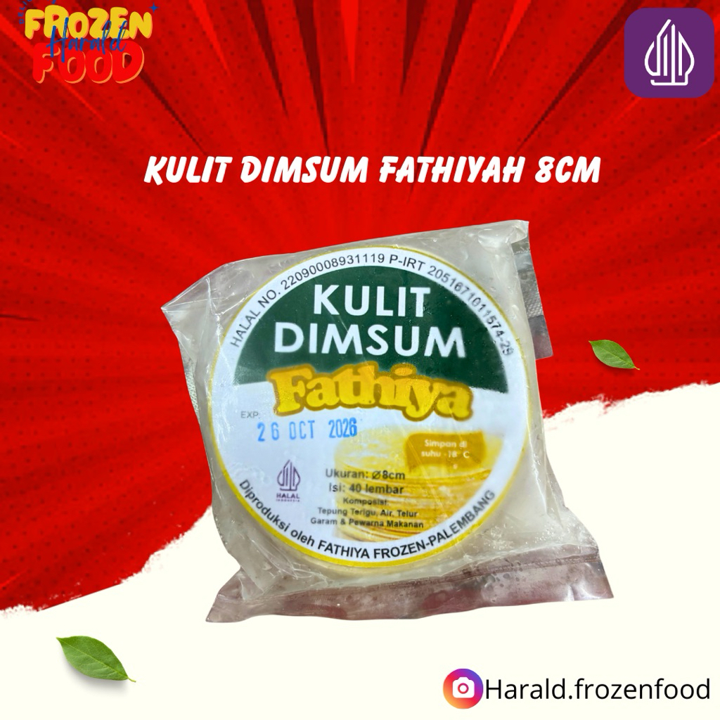 Kulit Dimsum Fathiyah 8cm