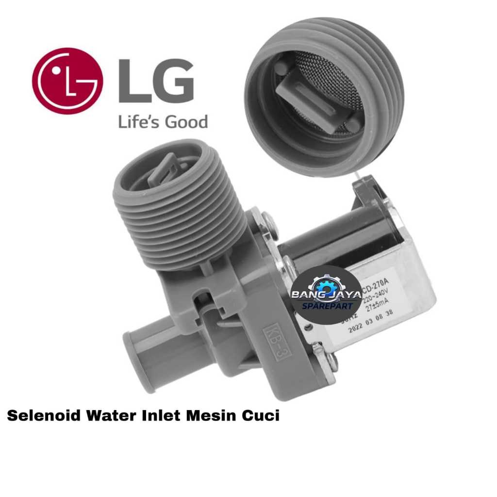 Selenoid Valve Mesin Cuci LG 1 Tabung Original