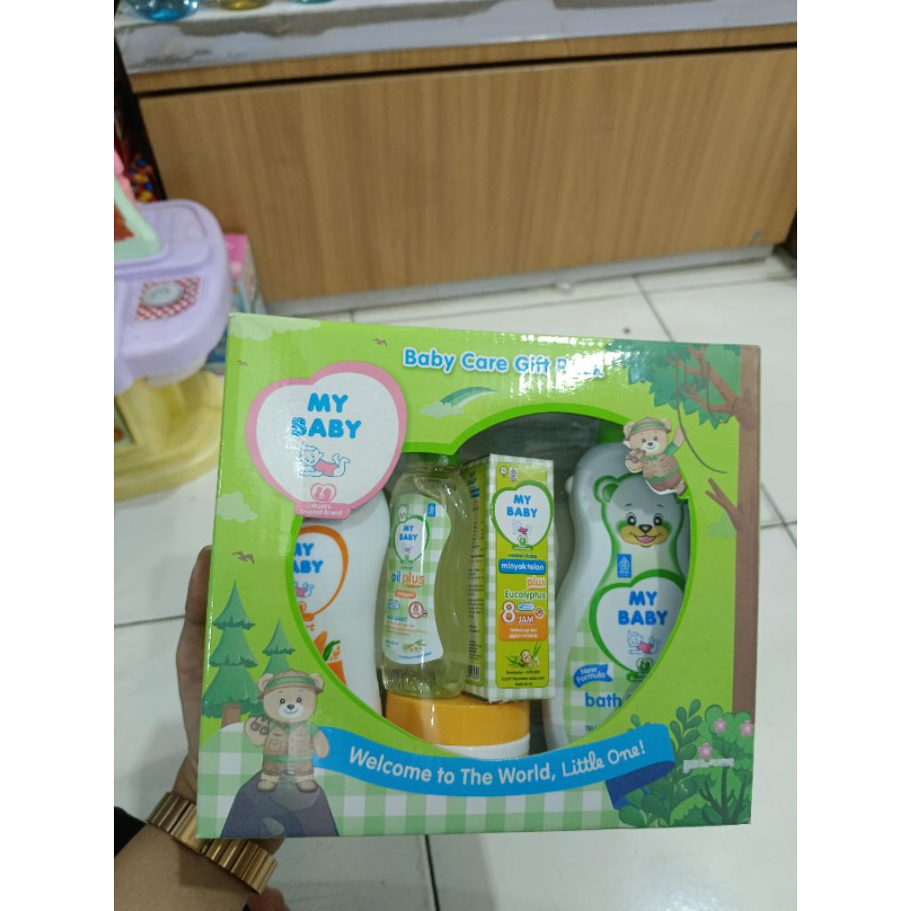My Baby Gift Box - Set Hadiah Perlengkapan Mandi Bayi