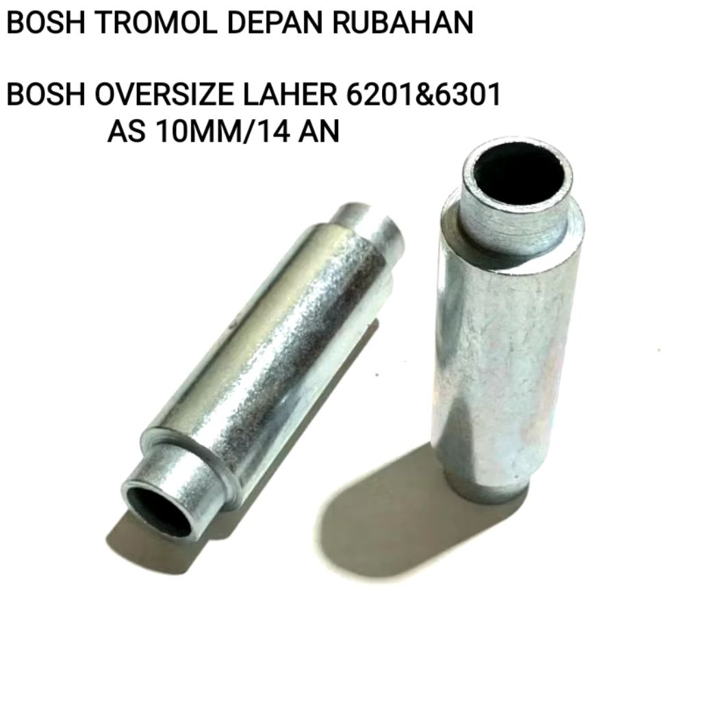As 10mm/Bosh Tromol Depan Supra X 125 Megapro GL Beat Supra Vixion Old/Bearing 6201/6301/Bosh Tromol