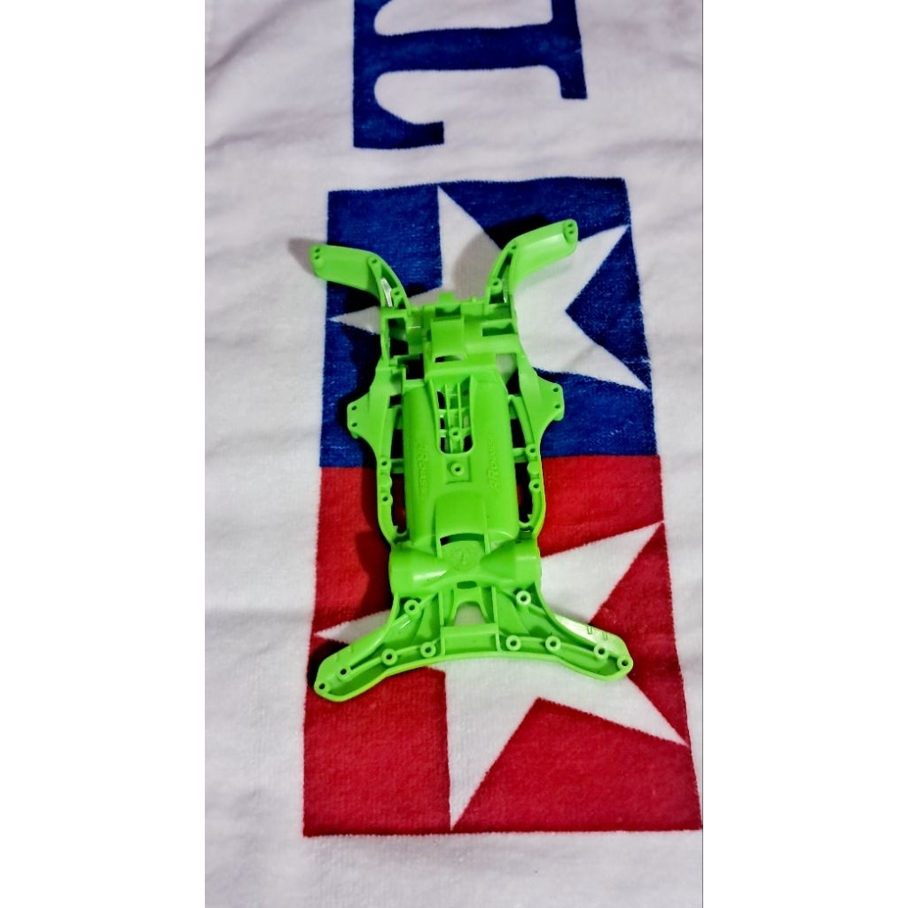 chassis Ar hijau / green original tamiya