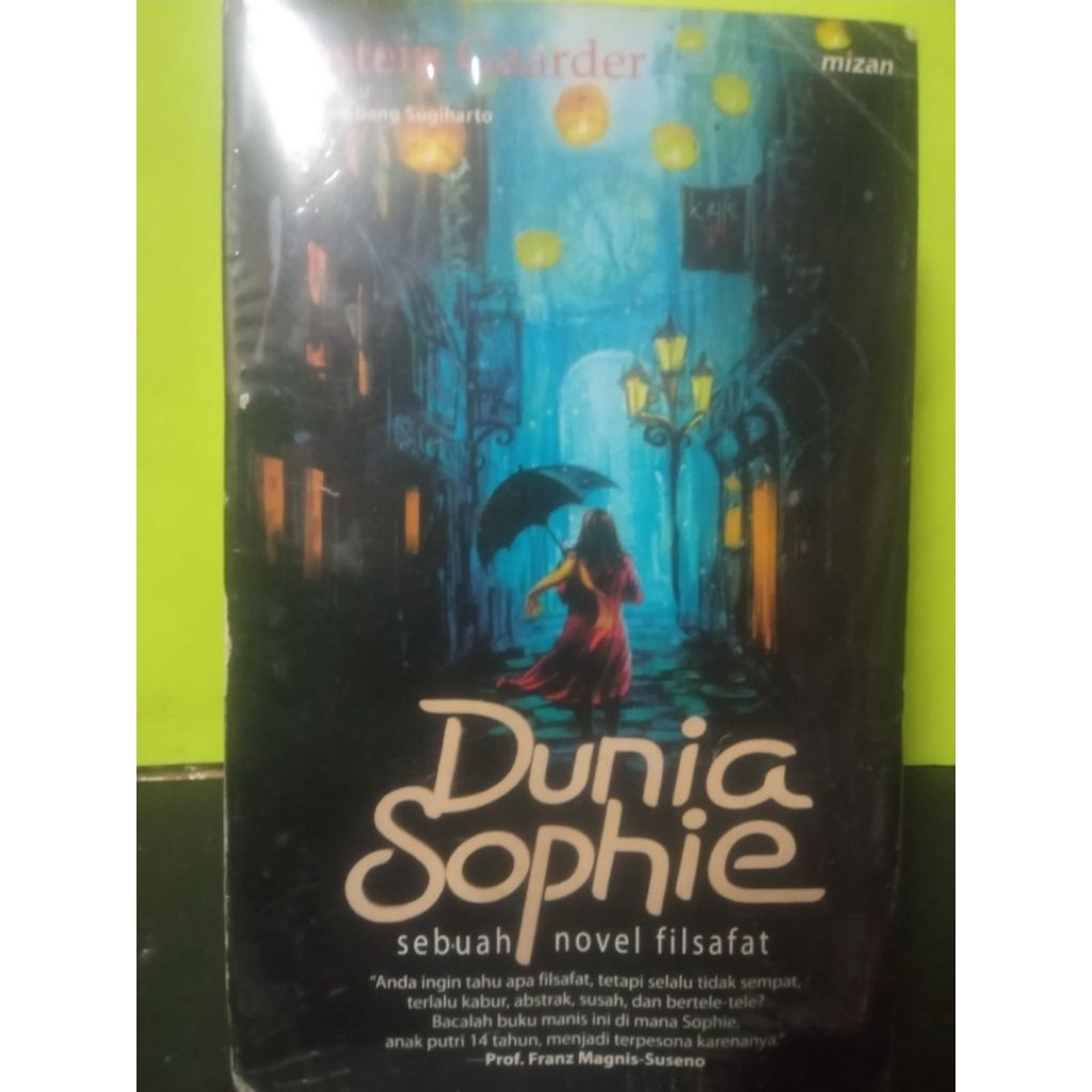 Novel Dunia Sophie. Sebuah Novel filsafat. Original. PrelovedRp 78.900Judul