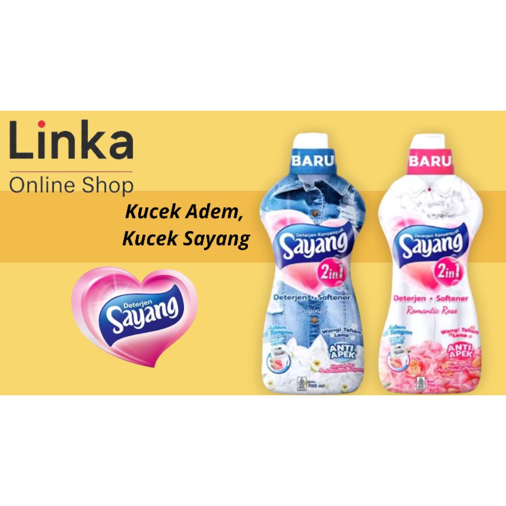 Sayang Detergen Cair Botol 700ml All Varian