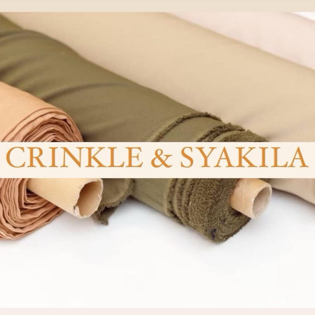 Kain Airflow Premium/ Shakila Motif - Harga Per Setengah Meter (0,50 cm) - Lebar Bahan 1,5 M - Tahan