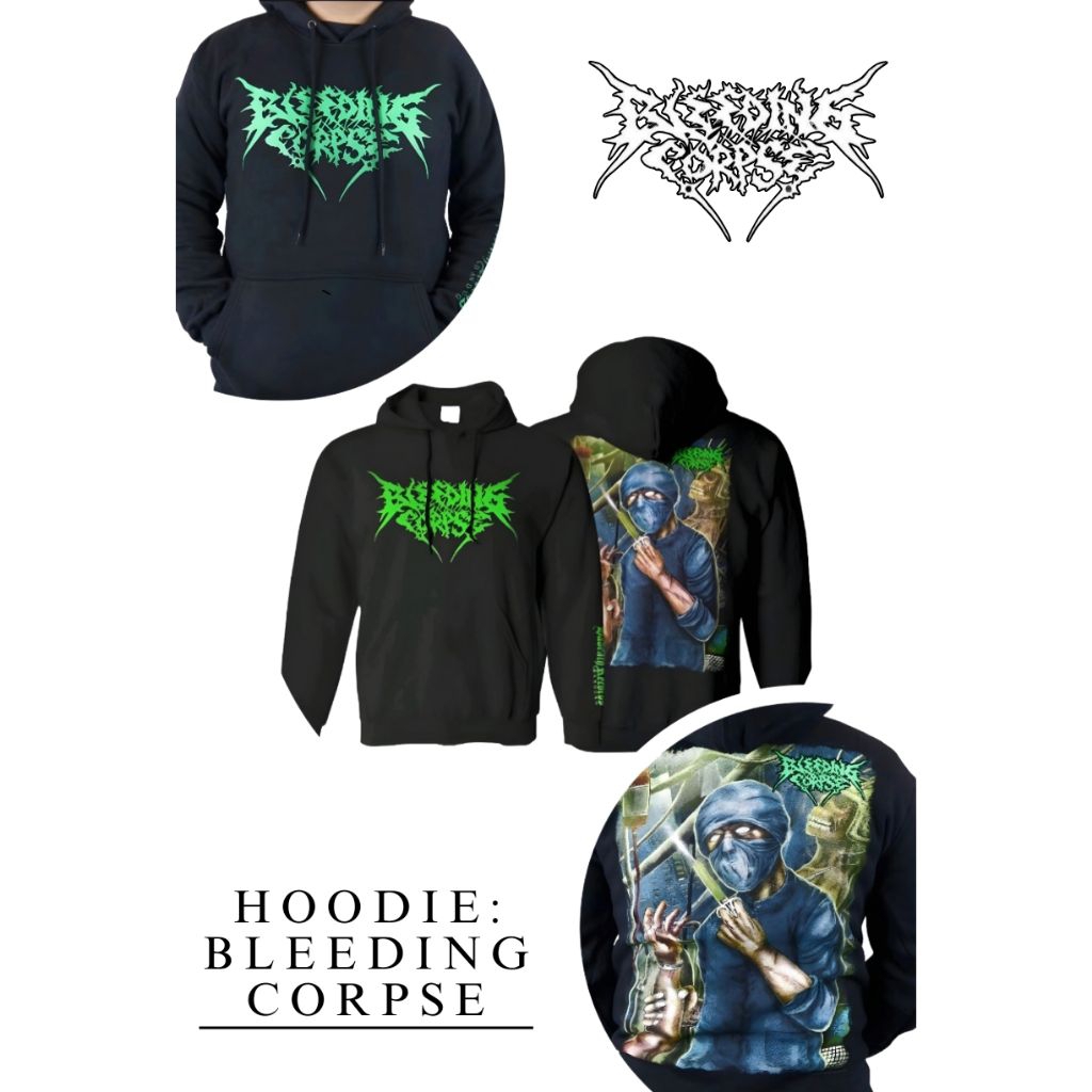 Hoodie Bleeding Corpse (Original)