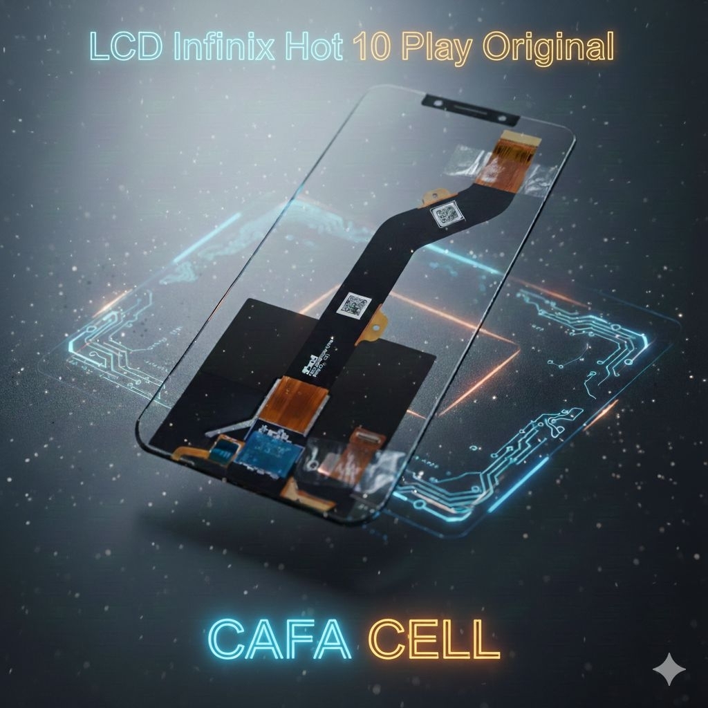 LCD cabutan infinix hot 10 play