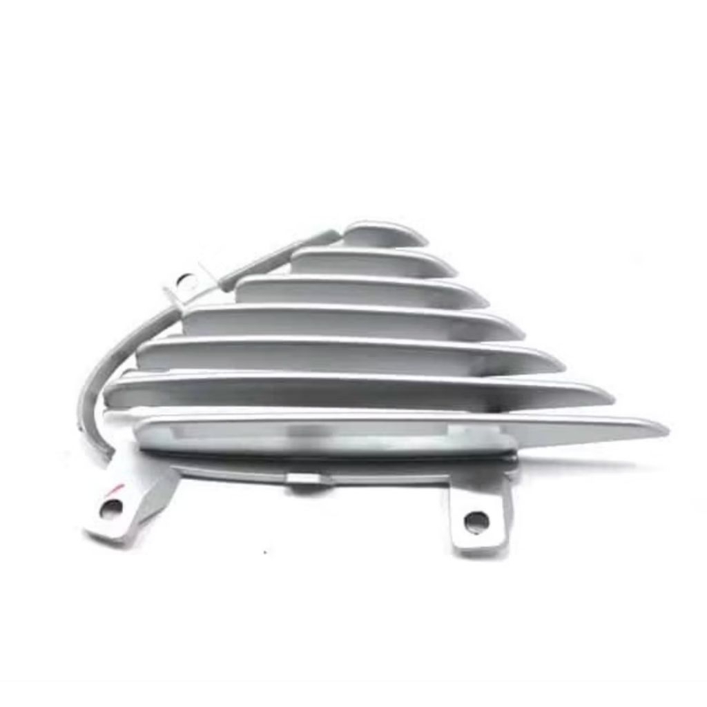 64455 KPH 700ZB louver L (shim slv met) sayap bagian dalam Supra x 125 lama kiri silver ORI ahm