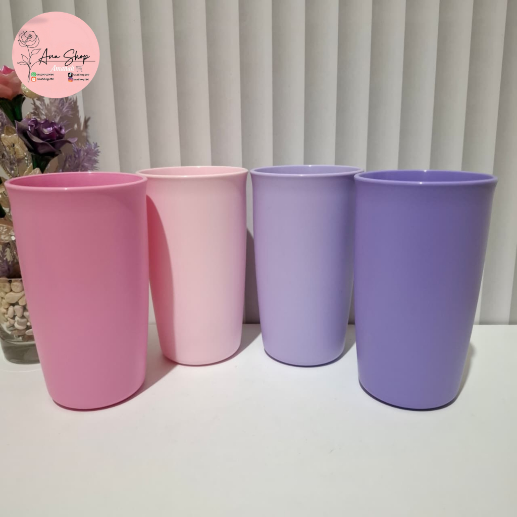 Aneka Tupperware Tumbler Glass 1set isi 4pcs
