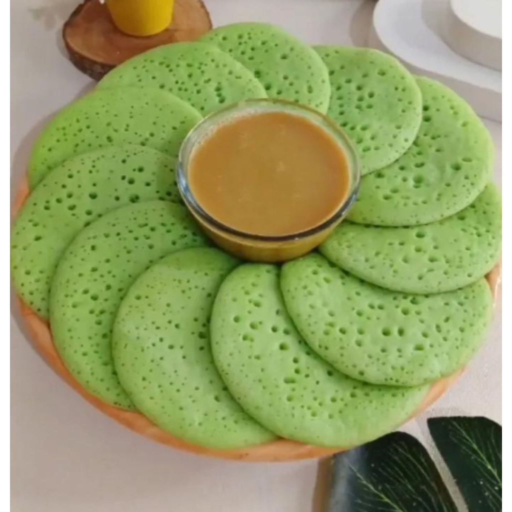 SERABI JUMBO kuah durian / pandan isi 4