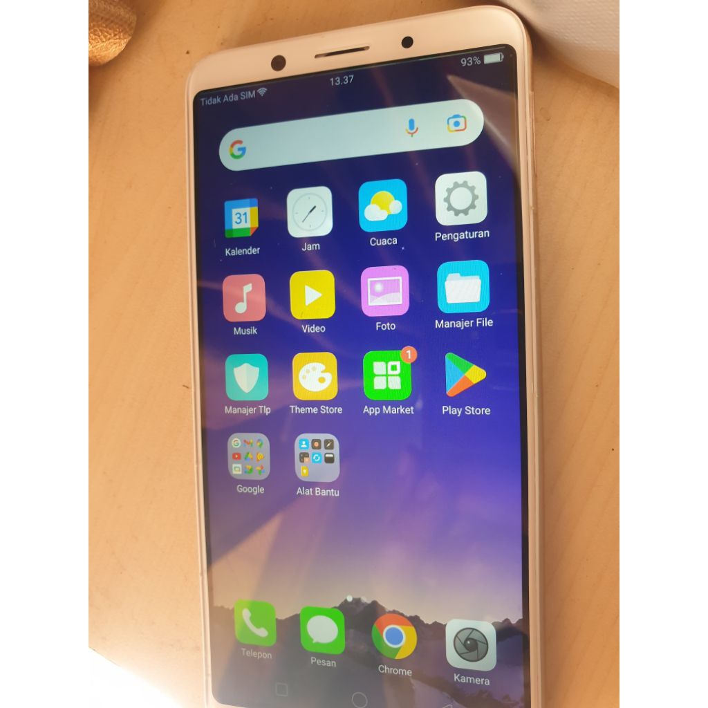 Oppo F5 4G Ram 4/64Gb  Normal Minus wifi only pemakaian lancar