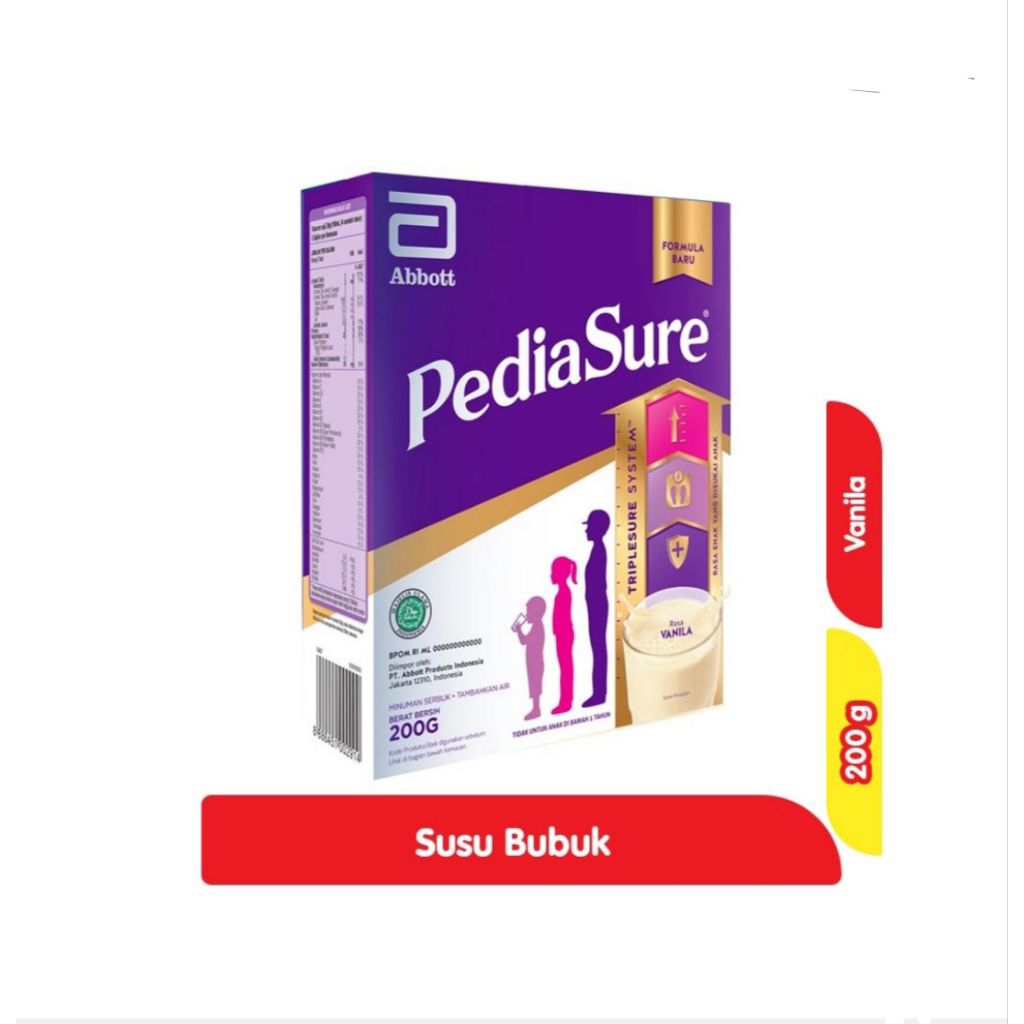 PEDIASURE VANILLA 200GR