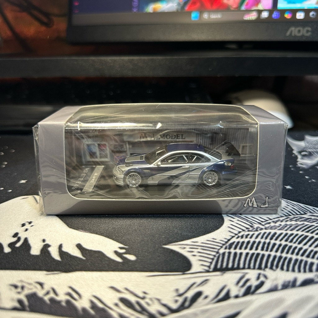 MJ Model BMW M3 GTR E46 Need For Speed