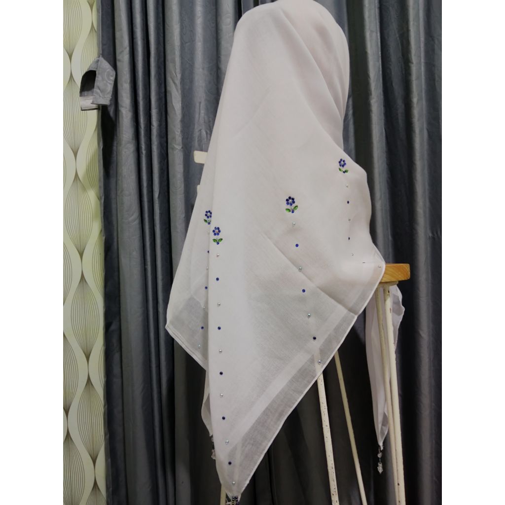 kerudung payet swaroski
