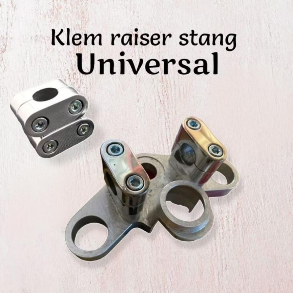 Raiser riser klem stang universal rz king thunder megapro tiger scorpio