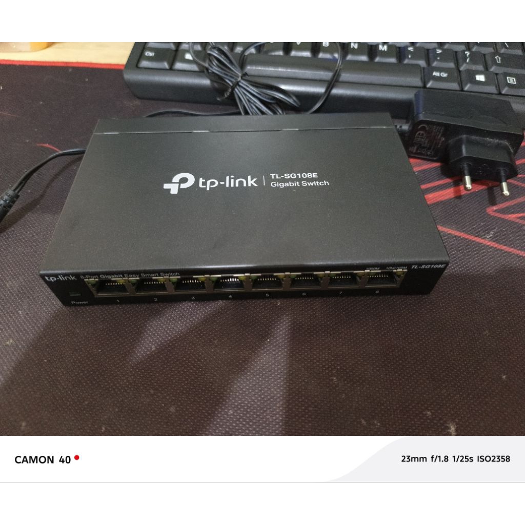 switch manageable tplink tl-sg108e (bisa vlan)