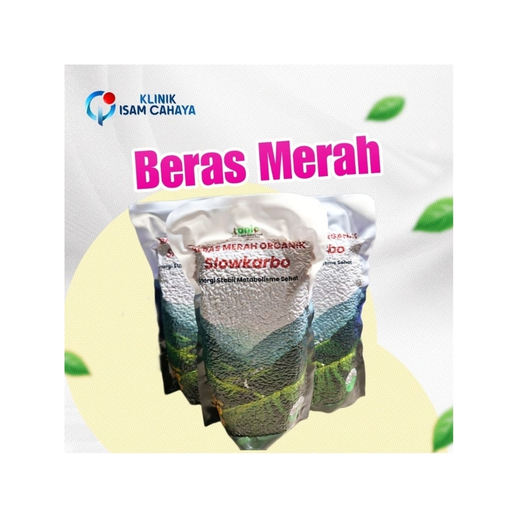 BERAS MERAH ORGANIK 1KG