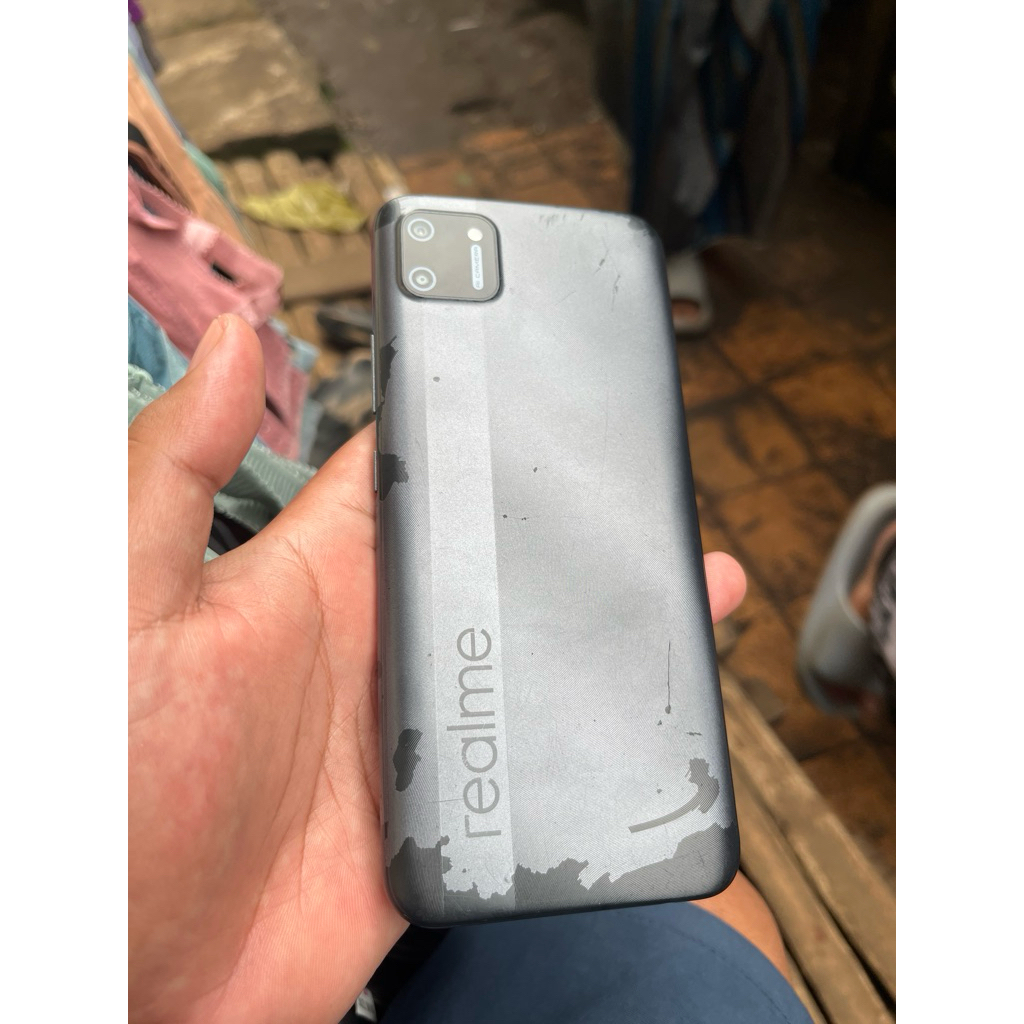 realme c11 bekas normal nego