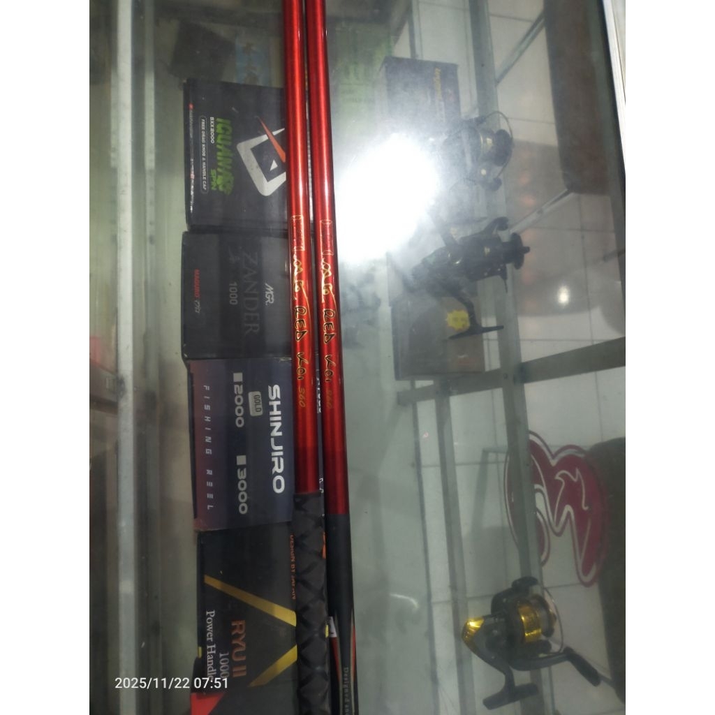 bongkot red koi 360 intel lama + pvc