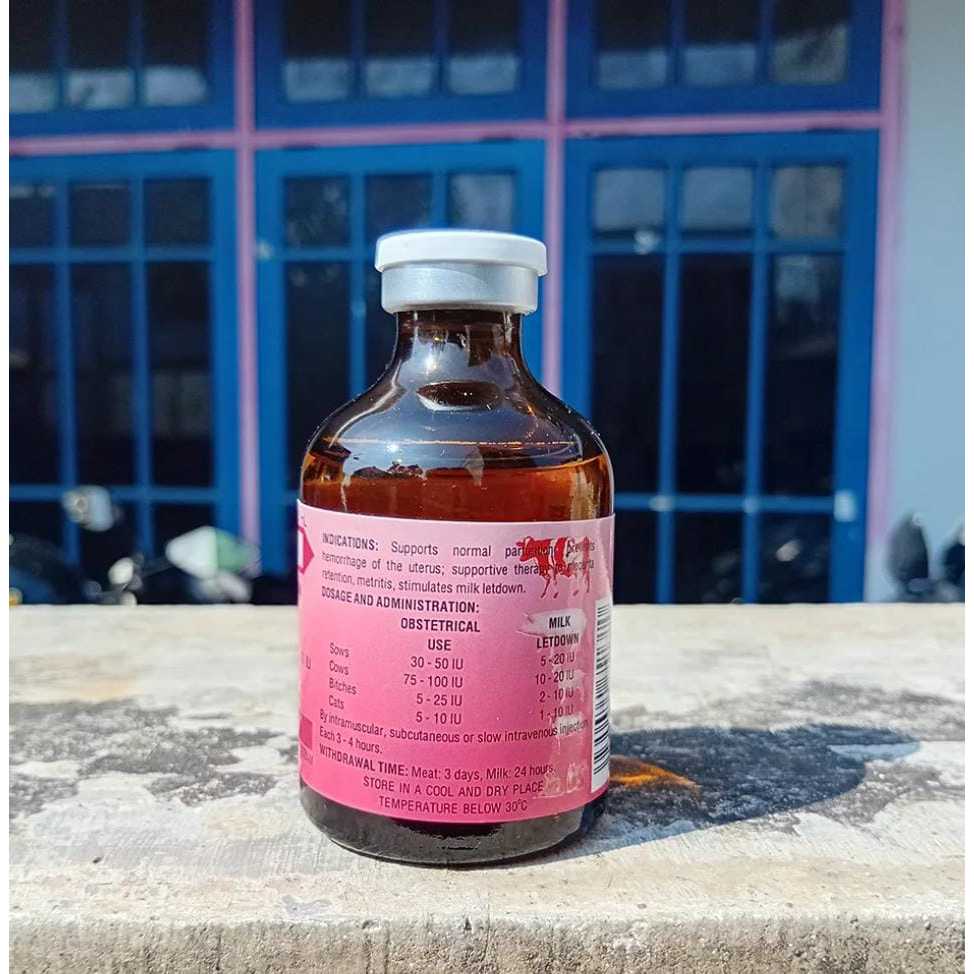 PREMIX - BIO OXYTOCIN 50ml - Hormon Perangsang Kontraksi Uterus dan Kelenjar Susu Hewan