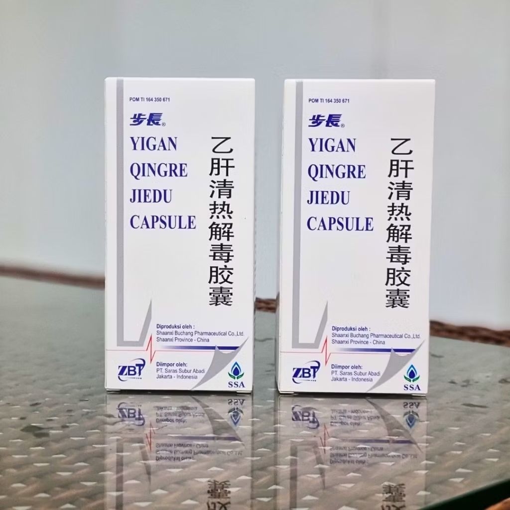 YIGAN QINGRE JIEDU CAPSULE / OBAT UNTUK HATI