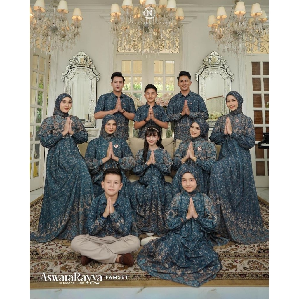 STYLE 1 DAN 3 DRESS ASWARAYYA ASWaRARAYYA NADHEERA LUXURY / MIDI NADHEERA LUXURY / GAMIS NADHEERA LU