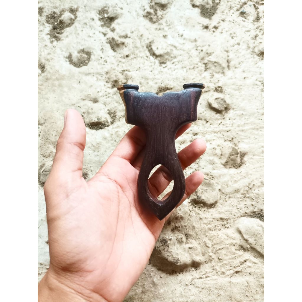 slingshot/ketapel saku bahan kayu sonokeling simple