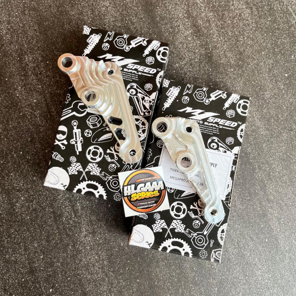 BREKET KALIPER BREMBO AXIAL SHOCK MEGAPRO TIREV DISC 280 300 320 M1 SPEED