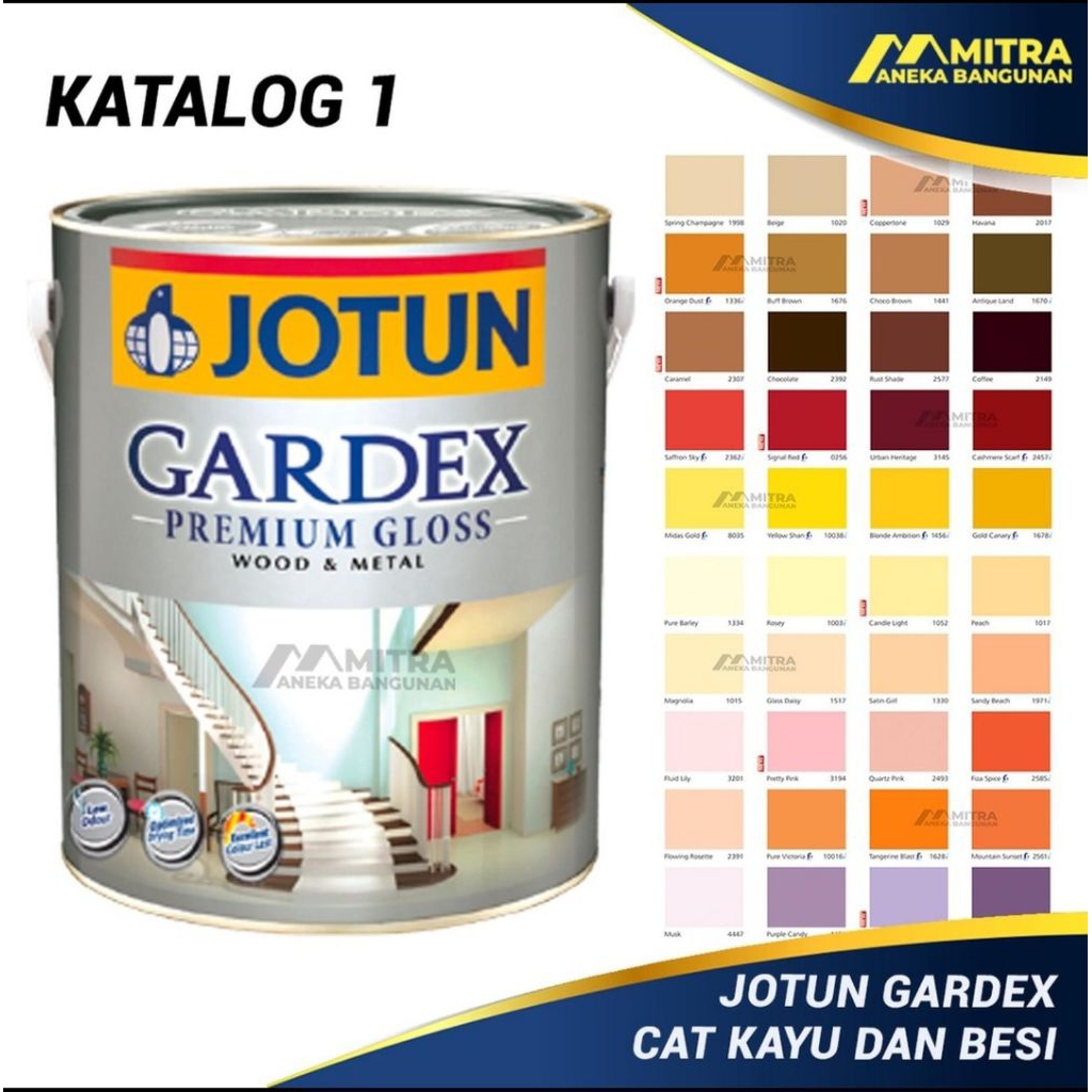 CAT KAYU BESIN JOTUN GARDEX 1KG